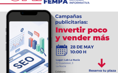 Formación Campañas Publicitarias RRSS Jueves 28 de mayo a las 10:00h. en el Lab_Nucia.