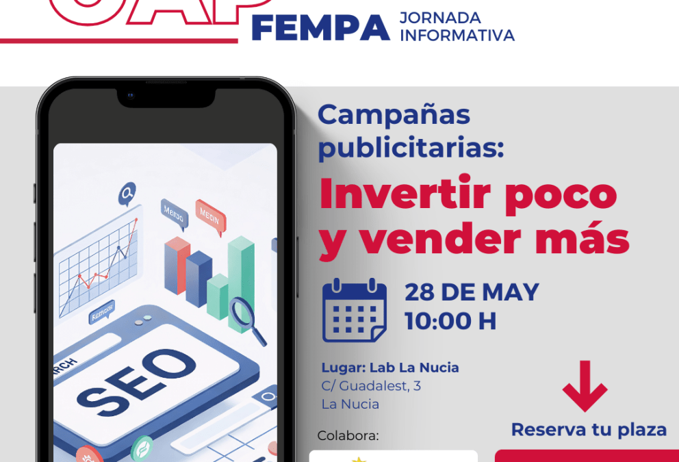 Formación Campañas Publicitarias RRSS Jueves 28 de mayo a las 10:00h. en el Lab_Nucia.