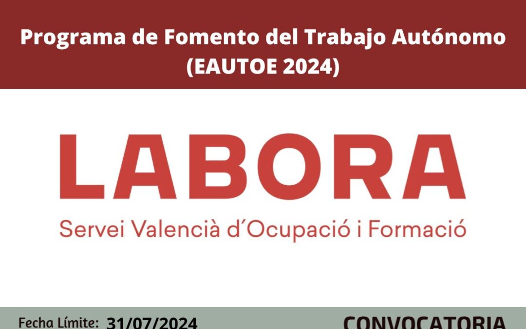 Ayudas destinadas al establecimiento como trabajador autónomo o por cuenta propia en proyectos innovadores