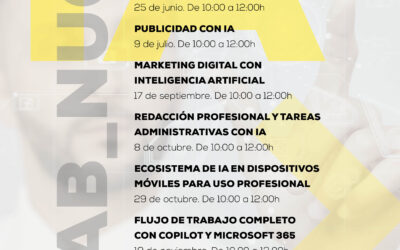 PROGRAMA FORMATIVO «SUITE PROFESIONAL EN INTELIGENCIA ARTIFICIAL» DEL LAB NUCÍA