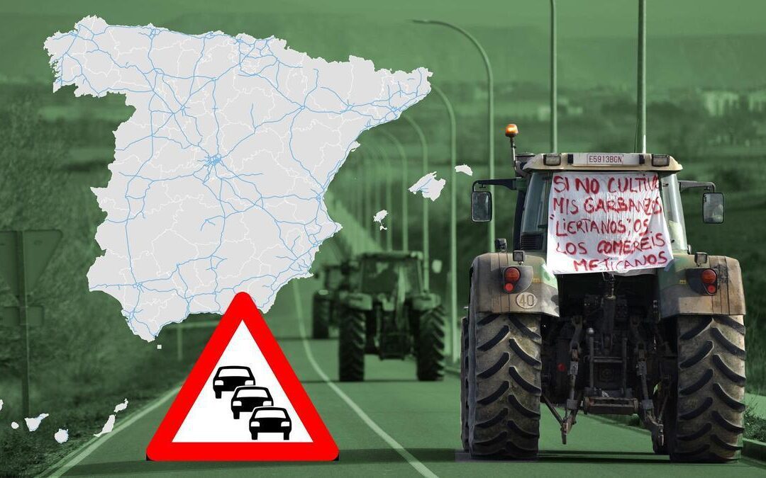 DESDE EL 6/02 Huelga de agricultores y transportistas
